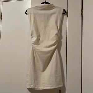 White “Alden” Reformation dress